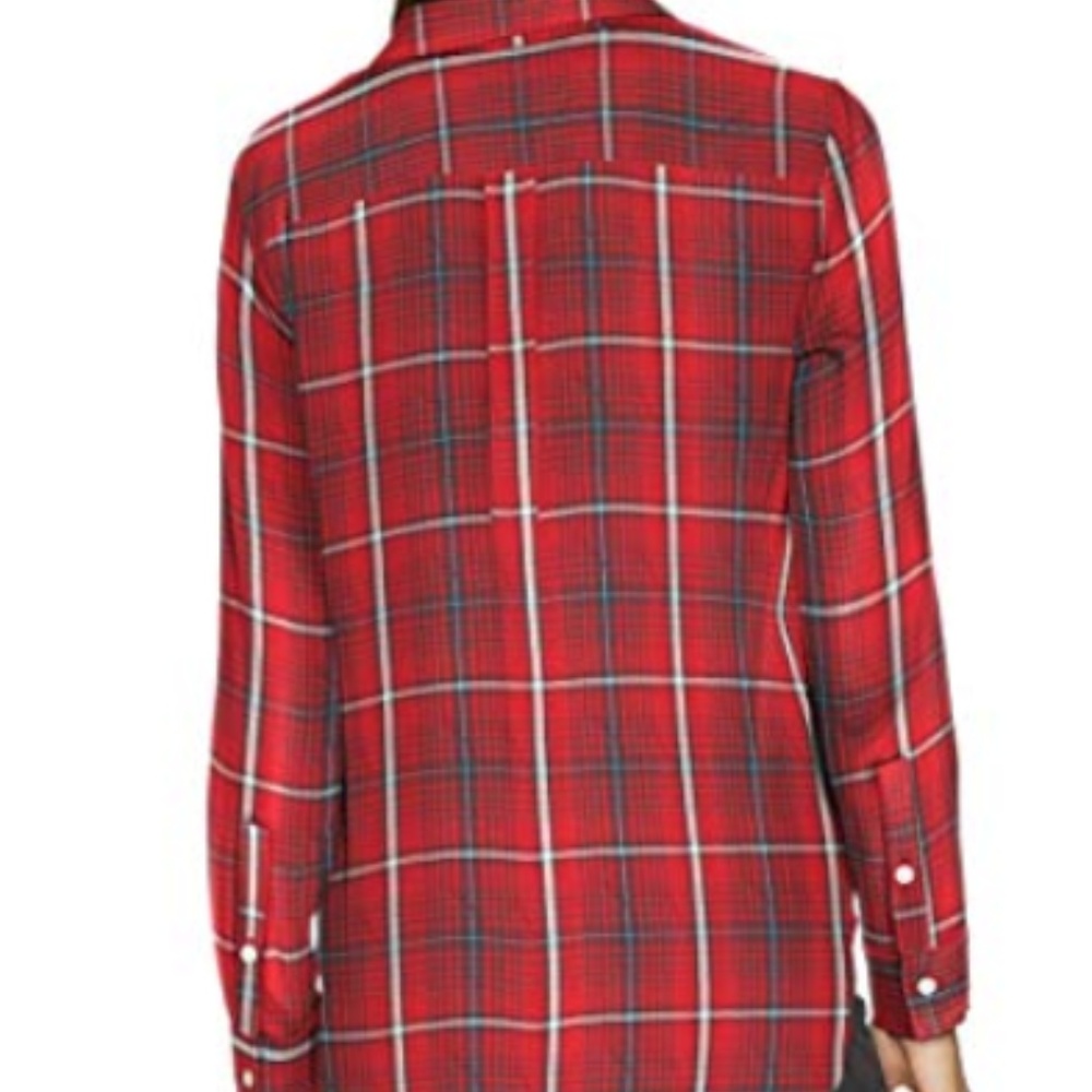 Red Button Down - Picture 2 of 2